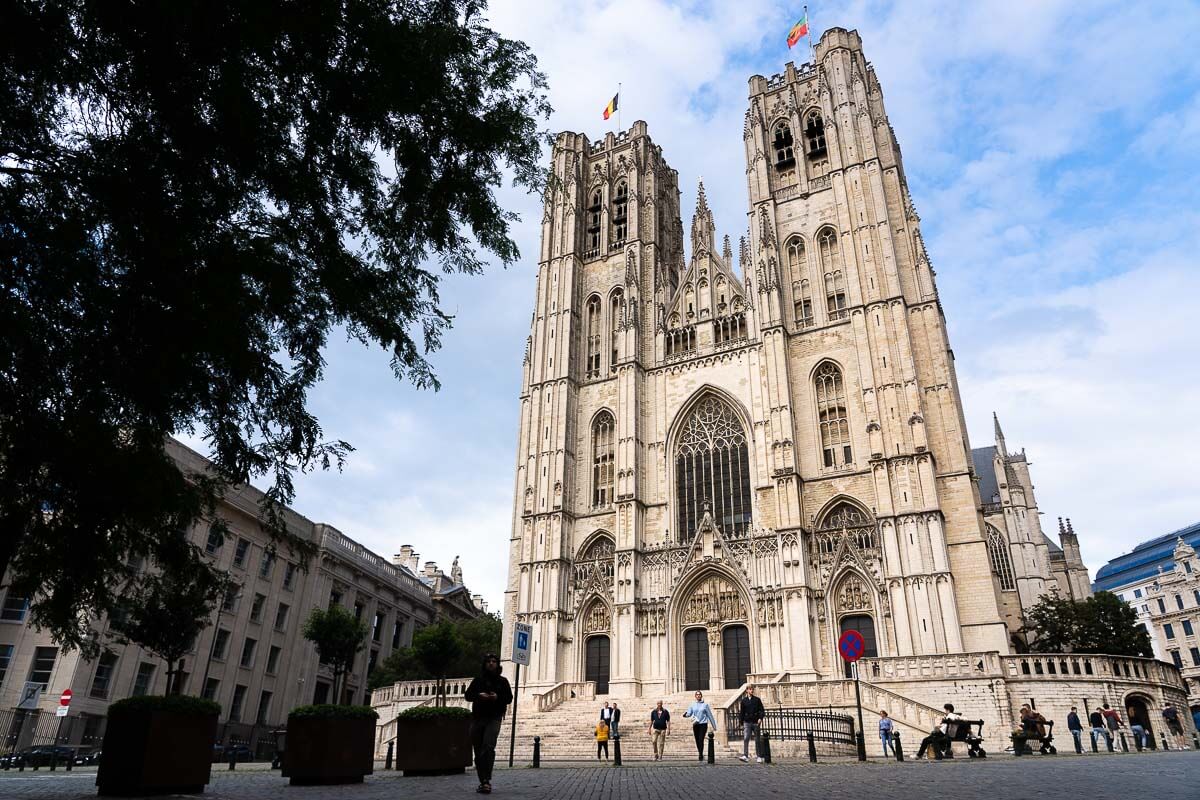 Brussels Cathedral is a must see on your itinerary