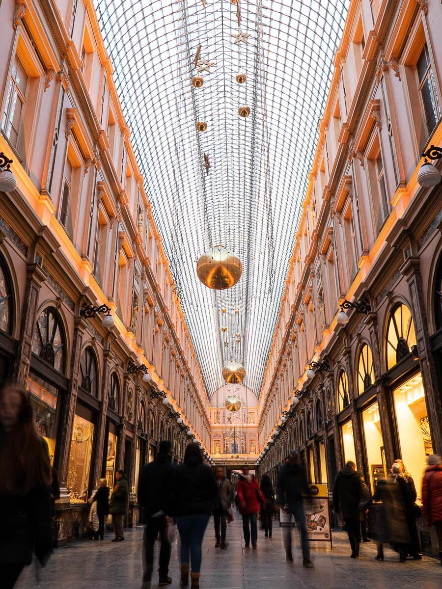 The Royal Galleries in Brussels