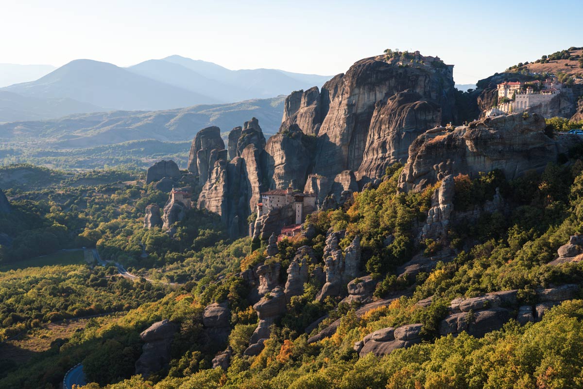 Meteora Monasteries in Greece blog post header