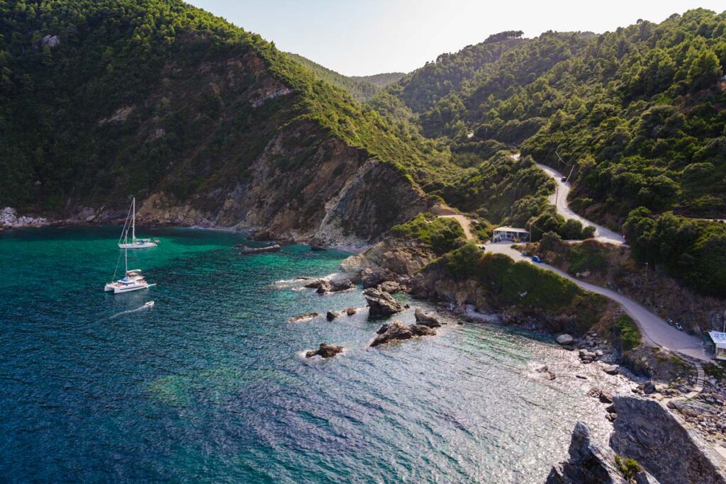 Skopelos island in Greece